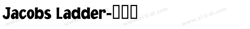 Jacobs Ladder字体转换